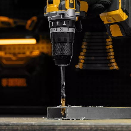 Сверло спиральное по металлу Denzel, 9 x 125 мм, Р6М5, Golden Tip, 718241 купить в Ханты-Мансийске