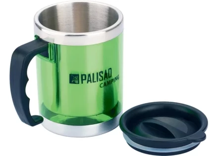 Термокружка с крышкой-поилкой в пластиковом корпусе 300 мл PALISAD Camping 69531 купить в Ханты-Мансийске