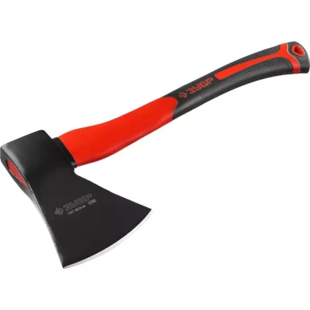 Топор ЗУБР &quot;МАСТЕР&quot; кованый с двухкомпонентной стеклопластиковой рукояткой, 1,2кг 2061-12 купить в Ханты-Мансийске