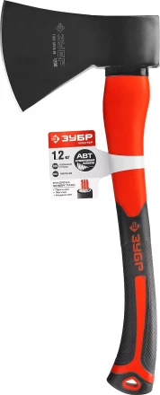 Топор ЗУБР &quot;МАСТЕР&quot; кованый с двухкомпонентной стеклопластиковой рукояткой, 1,2кг 2061-12 купить в Ханты-Мансийске