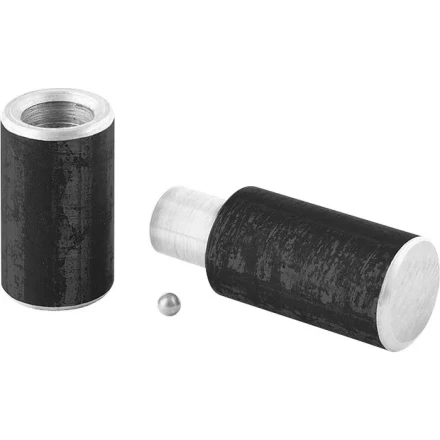 Петля гаражная с шаром D 32 x 160 мм 2 шт Россия Сибртех 920113 купить в Ханты-Мансийске