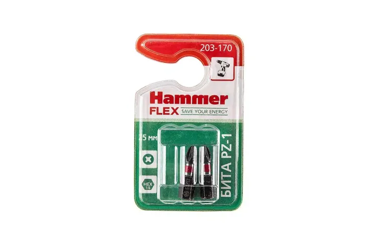 Бита HAMMER PZ1 25мм (2шт) купить в Ханты-Мансийске