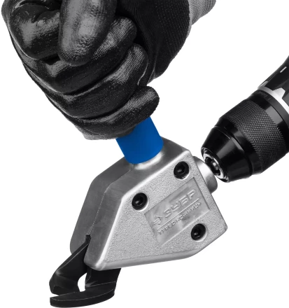 ЗУБР Турбо-Ножницы, насадка-ножницы для реза листового и гофрированного металла (23292) купить в Ханты-Мансийске