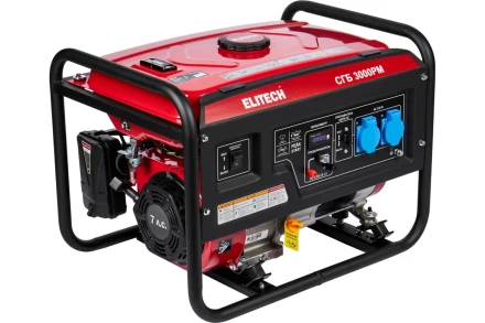 Генератор бензиновый Elitech СГБ 3000РМ купить в Ханты-Мансийске