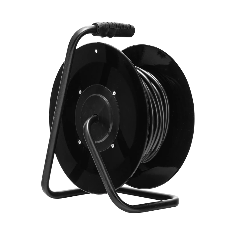 Удлинитель силовой 20 м, 16А, тип УХз16, КГ 3 x 2.5 мм, на стальной катушке, 4 розетки Сибртех 95878 купить в Ханты-Мансийске