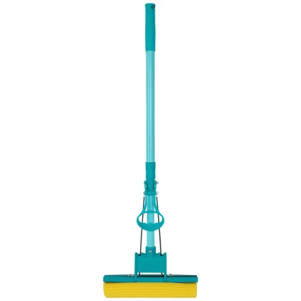 Швабра отжимная Palisad, 110 см, губка PVA 26х5,5х6 см, телескопическая рукоятка, бирюзовая, Home 935165 купить в Ханты-Мансийске