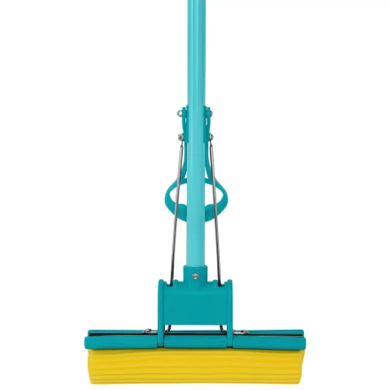 Швабра отжимная Palisad, 110 см, губка PVA 26х5,5х6 см, телескопическая рукоятка, бирюзовая, Home 935165 купить в Ханты-Мансийске