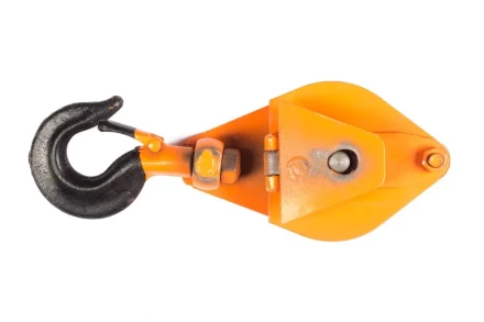 Блок монтажный однорольный с  крюком TOR HQG(L) K1-1,0 т с откидной щекой (G) 11511 купить в Ханты-Мансийске
