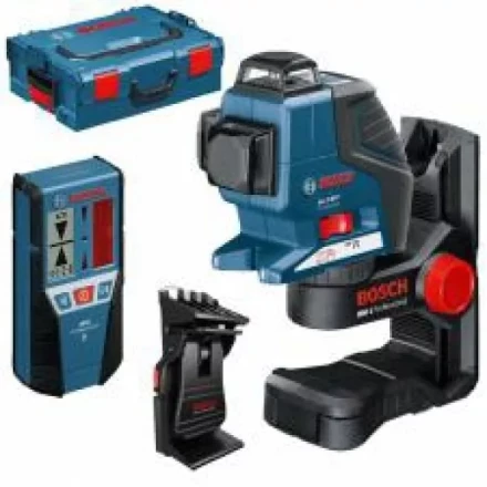 Нивелир лазерный GLL 3-80 P+ BMI +LR2+LBOXX BOSCH купить в Ханты-Мансийске