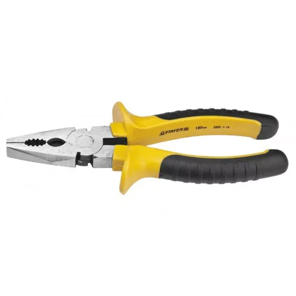 Плоскогубцы "TopGrip", 180мм, STAYER 2205-1-18_z01 купить в Ханты-Мансийске