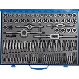 Набор метчиков и плашек ЗУБР "ПРОФЕССИОНАЛ", сталь Р6М5, 110 предметов 28110-H110