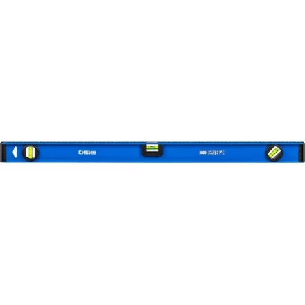 Уровень СИБИН двутавровый, 3 ампулы, измерительная линейка, 80см 34607-080 купить в Ханты-Мансийске