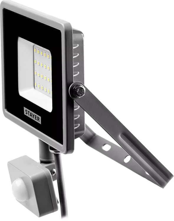 Прожектор LEDPro светодиодный, STAYER Profi 57133-30, датчик движения, 30Вт 57133-30 купить в Ханты-Мансийске