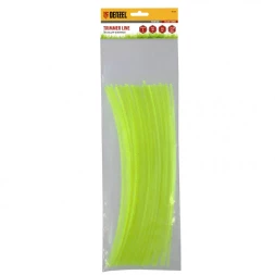 Леска для триммера "зубчатый квадрат" нарезанная 3 мм х 30 см 50 шт Flex cord Denzel 96104