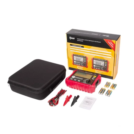 Тестер сопротивления изоляции до 200 ГОм КВТ KT 5205 PROLINE (89639) купить в Ханты-Мансийске