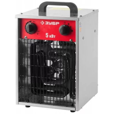 Пушка ЗУБР "ЭКСПЕРТ" тепловая, электрическая, 380В, 5 кВт ЗТПЭ-5.0-Ф купить в Ханты-Мансийске