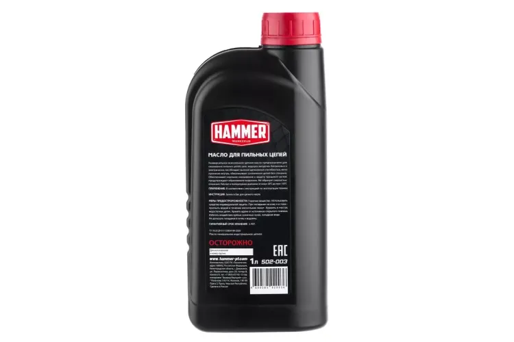 Масло для пильных цепей HAMMER 502-003, 1л купить в Ханты-Мансийске