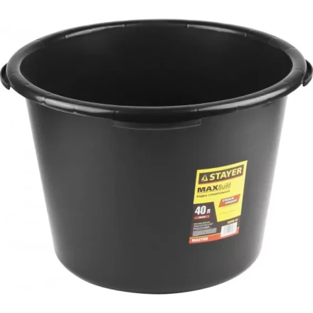 Кадка STAYER "MASTER" строительная пластмассовая, 40л 06098-40 купить в Ханты-Мансийске