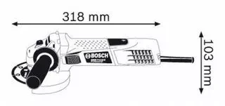 Углошлифовальная машина BOSCH GWS 7-115 Е (0.601.388.201) купить в Ханты-Мансийске