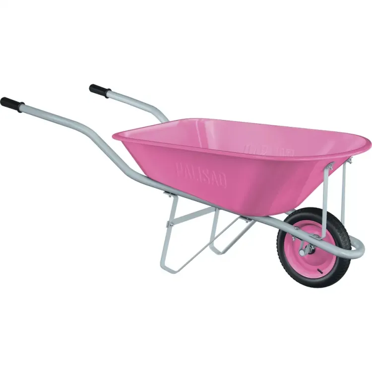 Тачка садовая Pink Line одноколесная объем 78 литров PALISAD 68969 купить в Ханты-Мансийске