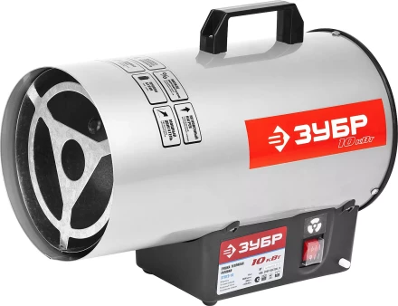 Пушка ЗУБР "ЭКСПЕРТ" тепловая, газовая, 10 кВт ЗТПГЭ-10 купить в Ханты-Мансийске