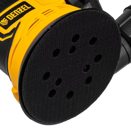 Машина шлифовальная эксцентриковая аккумуляторная Denzel 28470 COS-125, 18В Li-Ion купить в Ханты-Мансийске