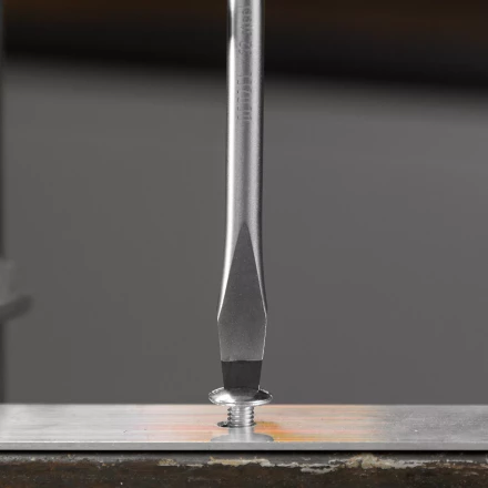 Набор отверток на полке Denzel, 8 шт., PH+SL, S2, 3к рукоятка, 122137 купить в Ханты-Мансийске