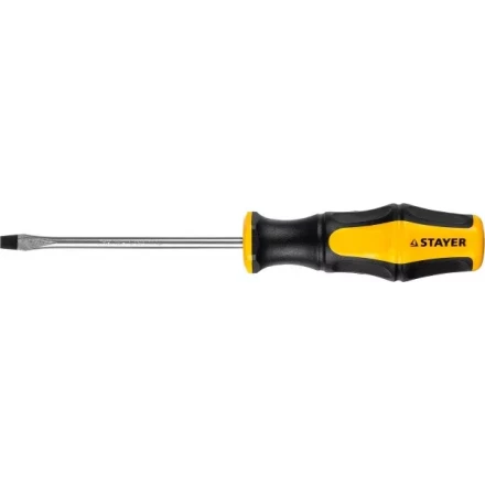Отвертка STAYER &quot;MASTER&quot; &quot;HERCULES&quot;, Сr-V, противоскользящая рукоятка, SL5,0x100мм 25051-05-10_z02 купить в Ханты-Мансийске