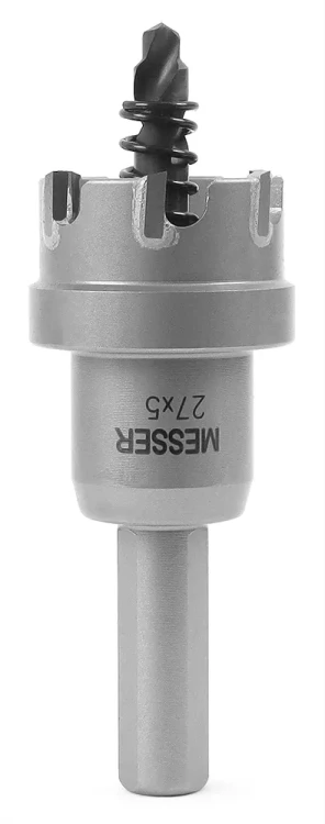 ТСТ коронка MESSER 27X5 с центрирующим сверлом и толкающей пружиной купить в Ханты-Мансийске