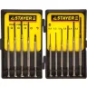 STAYER "MASTER". Набор: Отвертки часовые для особо точных работ, с цельнометаллическими рукоятками 2560-H11_z01 купить в Ханты-Мансийске