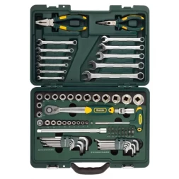 Набор KRAFTOOL "INDUSTRIE" Слесарно-монтажный инструмент, 84 предмета 27977-H84