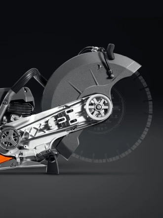 KRAFTOOL 4800 Вт, 400 мм, без диска, бензорез по бетону (бетонорез) (K970-16) купить в Ханты-Мансийске