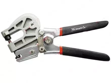 Просекатель для металлического профиля (под гипсокартон) работа одной рукой MATRIX 87951 купить в Ханты-Мансийске