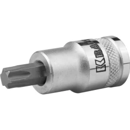 Торцовая бита-головка KRAFTOOL "INDUSTRIE QUALITAT", материал S2, TORX, сатинированная, 1/2", Т50 27905-50_z01