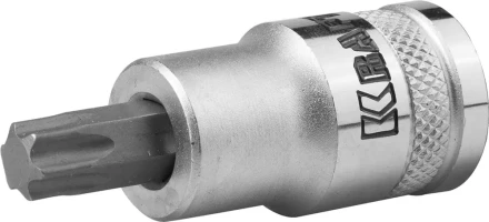 Торцовая бита-головка KRAFTOOL &quot;INDUSTRIE QUALITAT&quot;, материал S2, TORX, сатинированная, 1/2&quot;, Т50 27905-50_z01 купить в Ханты-Мансийске