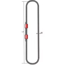 Строп канатный кольцевой СКК 32 т L=4 м канат 42 опрессовка