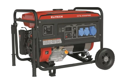 Генератор бензиновый Elitech СГБ 6500РМК купить в Ханты-Мансийске