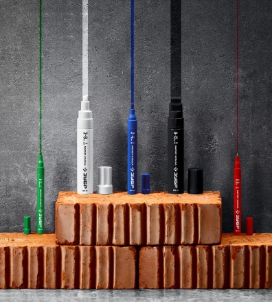 ЗУБР МК-400 синий, 2-4 мм маркер-краска (06325-7) купить в Ханты-Мансийске