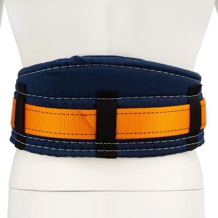 Удерживающая привязь безлямочная Сибртех 89505, модель УП I, прошитый высокий кушак купить в Ханты-Мансийске