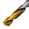 Сверло спиральное по металлу Denzel,  12 x 151 мм, Р6М5, Golden Tip 718244 купить в Ханты-Мансийске
