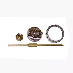 Ремкомплект для краскораспылителя 4 предмета: сопло 1,8 мм + игла + форсунка + зажим сопла MATRIX 57384