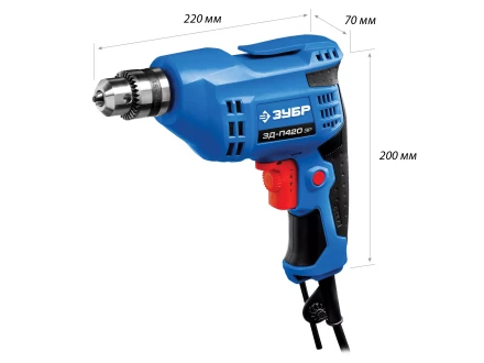 Дрель реверсивная ЗД-П420 ЭР серия ПРОФЕССИОНАЛ купить в Ханты-Мансийске