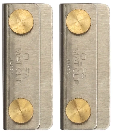 Скоба для скрепления двух ковриков, OLFA OL-CLIPS/2, 2шт OL-CLIPS/2 купить в Ханты-Мансийске