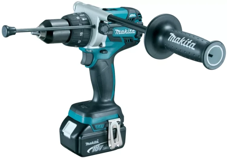 Дрель-шуруповерт аккумуляторная Makita DHP481RTE купить в Ханты-Мансийске