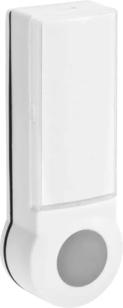 Кнопка СВЕТОЗАР для звонка, с индикацией включения, цвет белый, 220В 58307 купить в Ханты-Мансийске