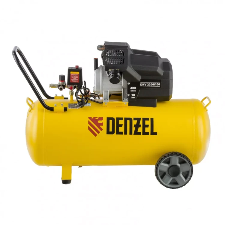 Компрессор воздушный Denzel DKV2200/100 Х-PRO 58079 купить в Ханты-Мансийске