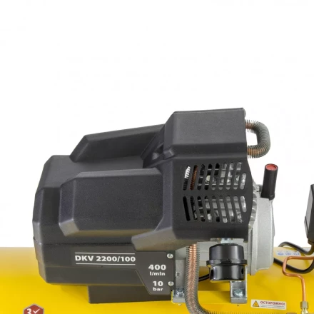 Компрессор воздушный Denzel DKV2200/100 Х-PRO 58079 купить в Ханты-Мансийске