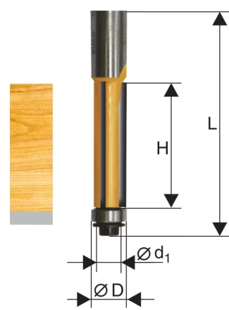 Фреза кромочная прямая ф127х25мм хв 12мм 10652 купить в Ханты-Мансийске