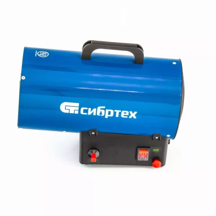 Газовая тепловая пушка СТГ-15, 15 кВт, 500 м3/ч, пропан-бутан Сибртех 96452 купить в Ханты-Мансийске