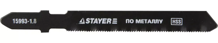 Полотна STAYER "PROFI", T118B, для эл/лобзика, HSS, по металлу (2,5-6мм), EU-хвост., шаг 1,8мм, 50мм, 2шт 15993-1.8_z01 купить в Ханты-Мансийске